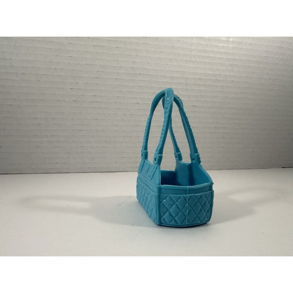 Barbie Blue Pet Carrier Bag Glam Mattel 2010 - Picture 2 of 5